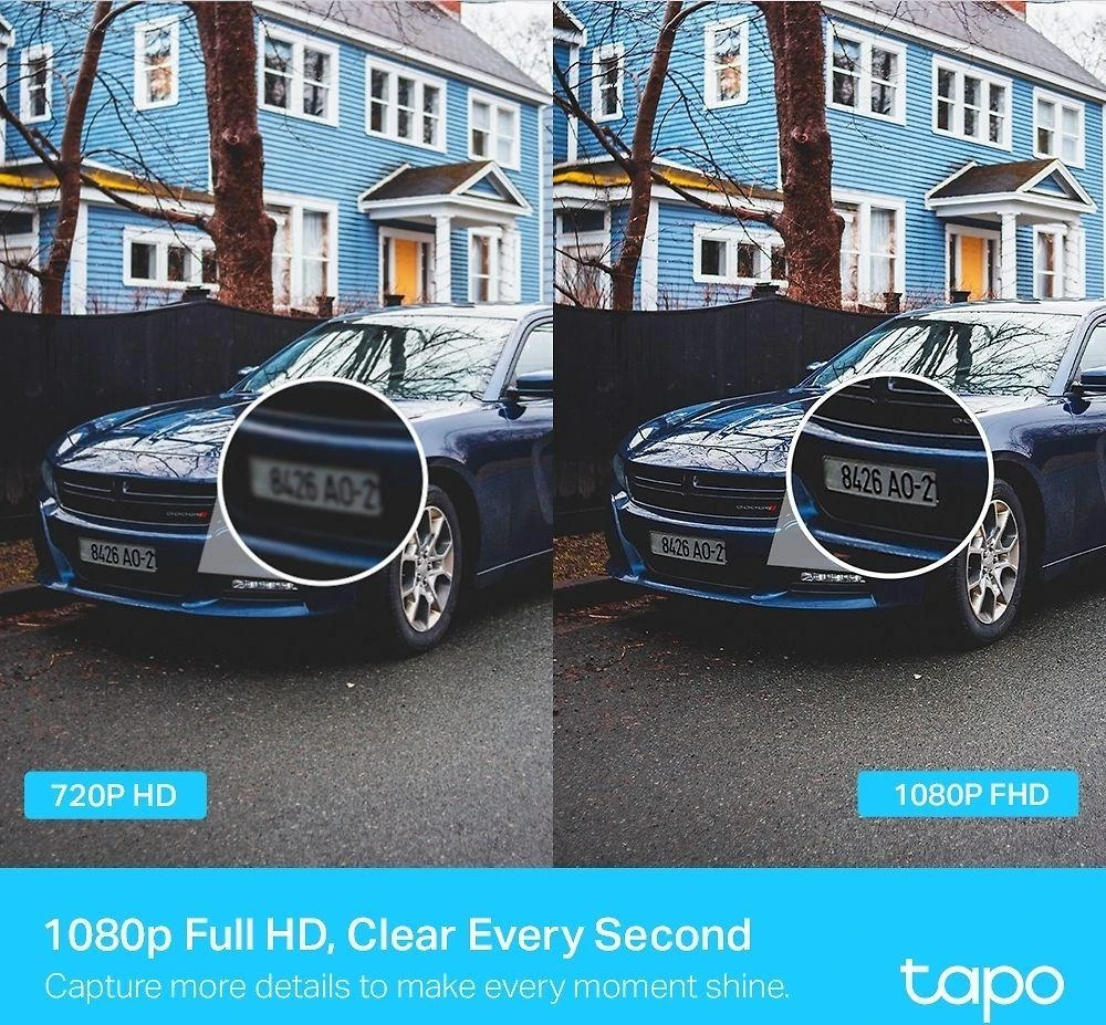 TP-LINK | Pakreipiama/sukama dirbtinio intelekto namų apsaugos „Wi-Fi“ kamera | Tapo C500 | Kupolinė | 2 MP | H.264 | „Micro SD“ kortelė, iki 512 GB