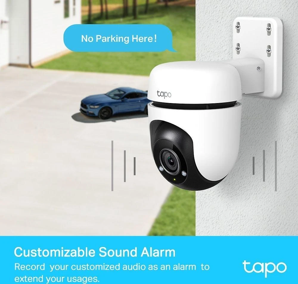 TP-LINK | Pakreipiama/sukama dirbtinio intelekto namų apsaugos „Wi-Fi“ kamera | Tapo C500 | Kupolinė | 2 MP | H.264 | „Micro SD“ kortelė, iki 512 GB