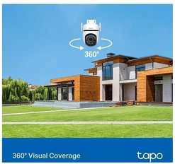 TP-LINK | Pan/Tilt Security Wi-Fi kamera | Tapo C520WS | Kupolas | 4 MP | 3,18 mm/F1,6 | IP66 | H.264 | „MicroSD“, iki 512 GB