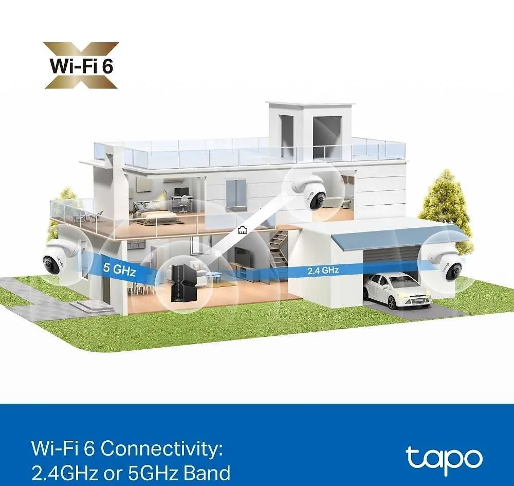 TP-LINK | Pakreipiama/sukama apsaugos Wi-Fi kamera | Tapo C560WS | Kupolinė | 8 MP | 4 mm / F1.6 | H.264 | „Micro SD“, maks. 512 GB