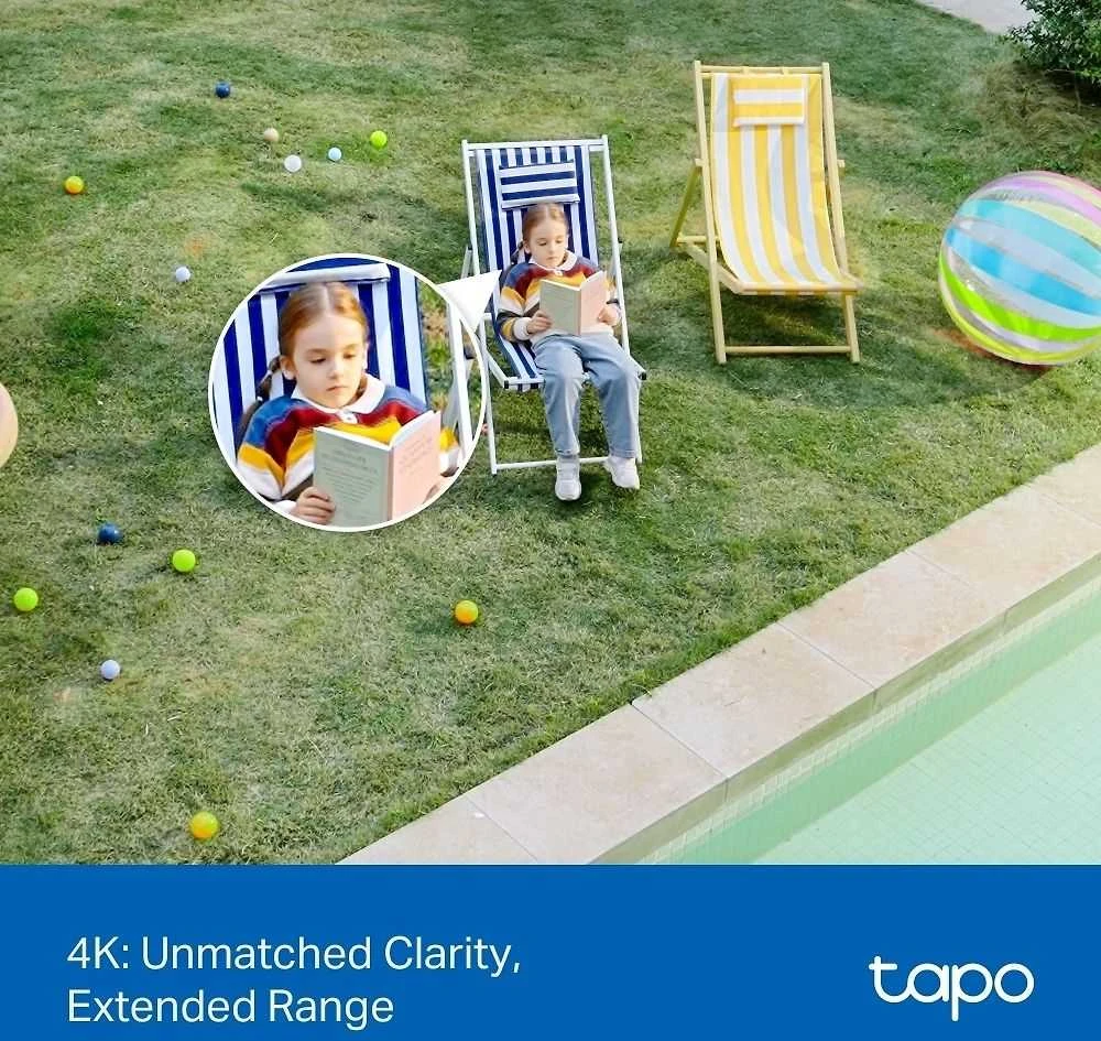 TP-LINK | Pakreipiama/sukama apsaugos Wi-Fi kamera | Tapo C560WS | Kupolinė | 8 MP | 4 mm / F1.6 | H.264 | „Micro SD“, maks. 512 GB