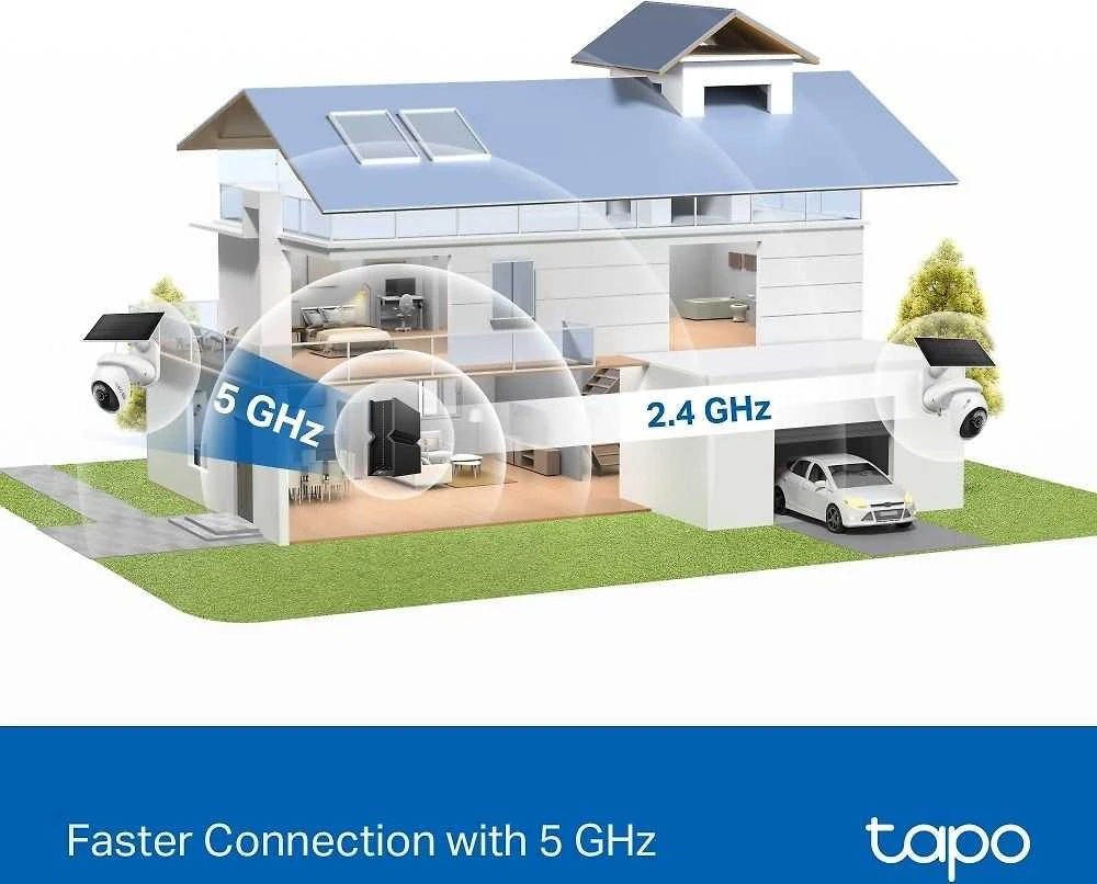 TP-Link Tapo C660 KIT - saulės energija varoma lauko IP stebėjimo kamera