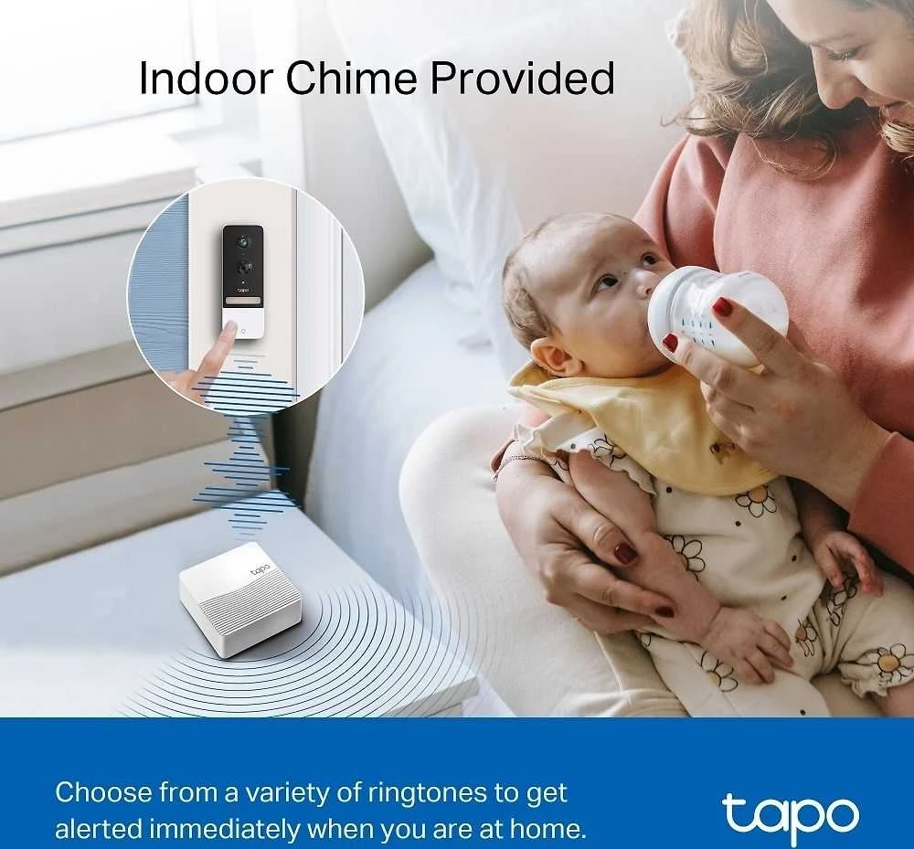 Ezviz TP-LINK | Tapo Smart Baterija Video Doorbell | Tapo D230S1