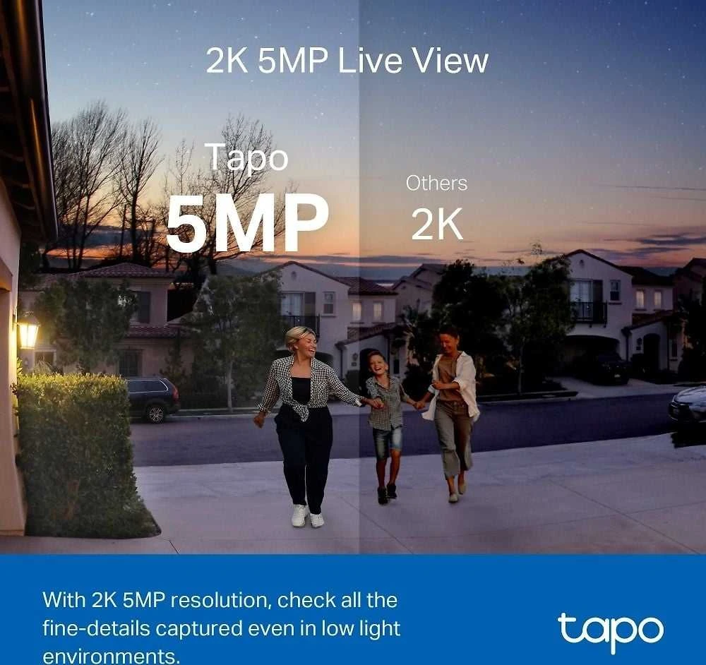 Ezviz TP-LINK | Tapo Smart Baterija Video Doorbell | Tapo D230S1
