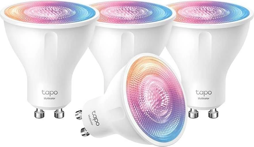 TP-Link Tapo L630 GU10 LED lemputė (4 pakuotės) Smart Wi-Fi 3.7W/6500K