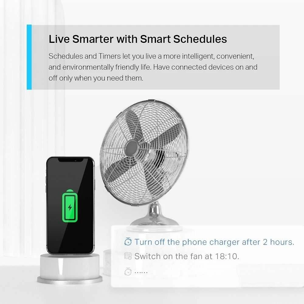 TP-LINK | Mini Smart Wi-Fi Socket | Tapo P110 | Baltas