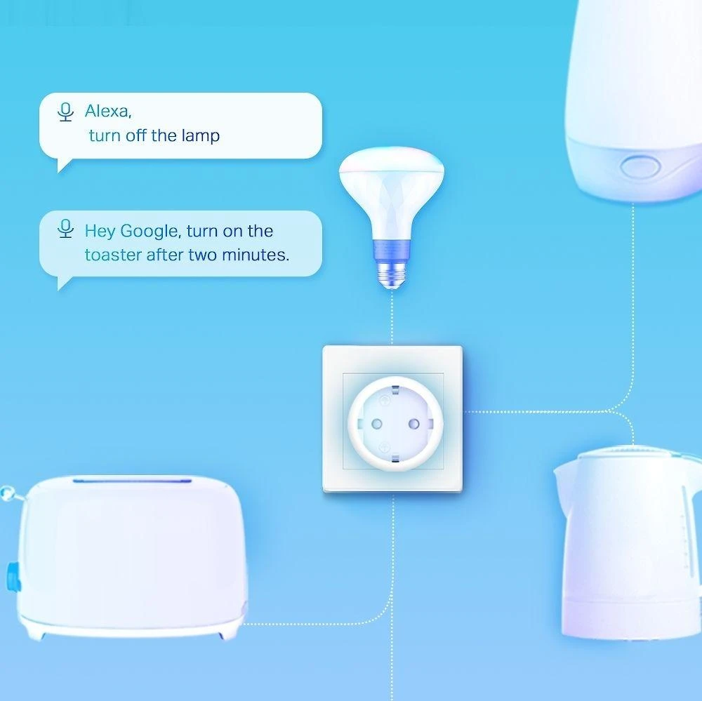 Išmanusis Namų Įrenginys - TP-LINK Tapo P115 Išmanusis Wi-Fi Kištukas su Energijos Stebėjimu