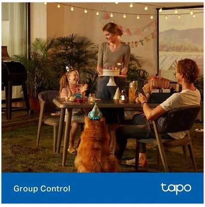 TP-Link Tapo P410M, Lauko, Juoda, Namams, IP54, Būsena, Belaidis