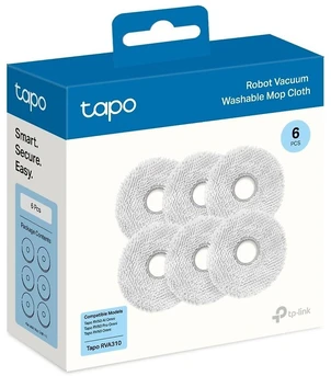 TP-Link Tapo RVA310 pestävä moppi, 6 kpl
