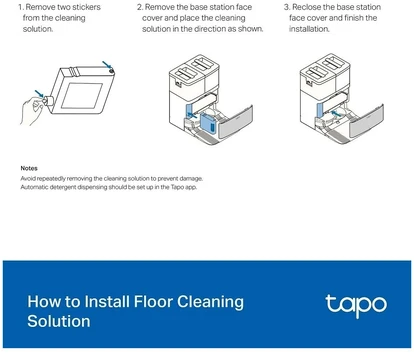 TP-Link Tapo RVA450 lattianpuhdistusaine, 500 ml