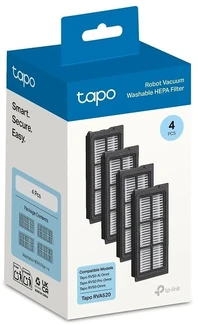 TP-Link Tapo RVA520 pestävä HEPA-suodatin, 4 kpl