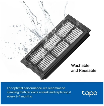 TP-Link Tapo RVA520 pestävä HEPA-suodatin, 4 kpl
