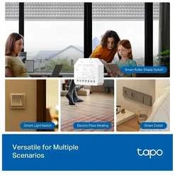 TP-LINK išmaniojo jungiklio modulis | Tapo S112 | Baltas