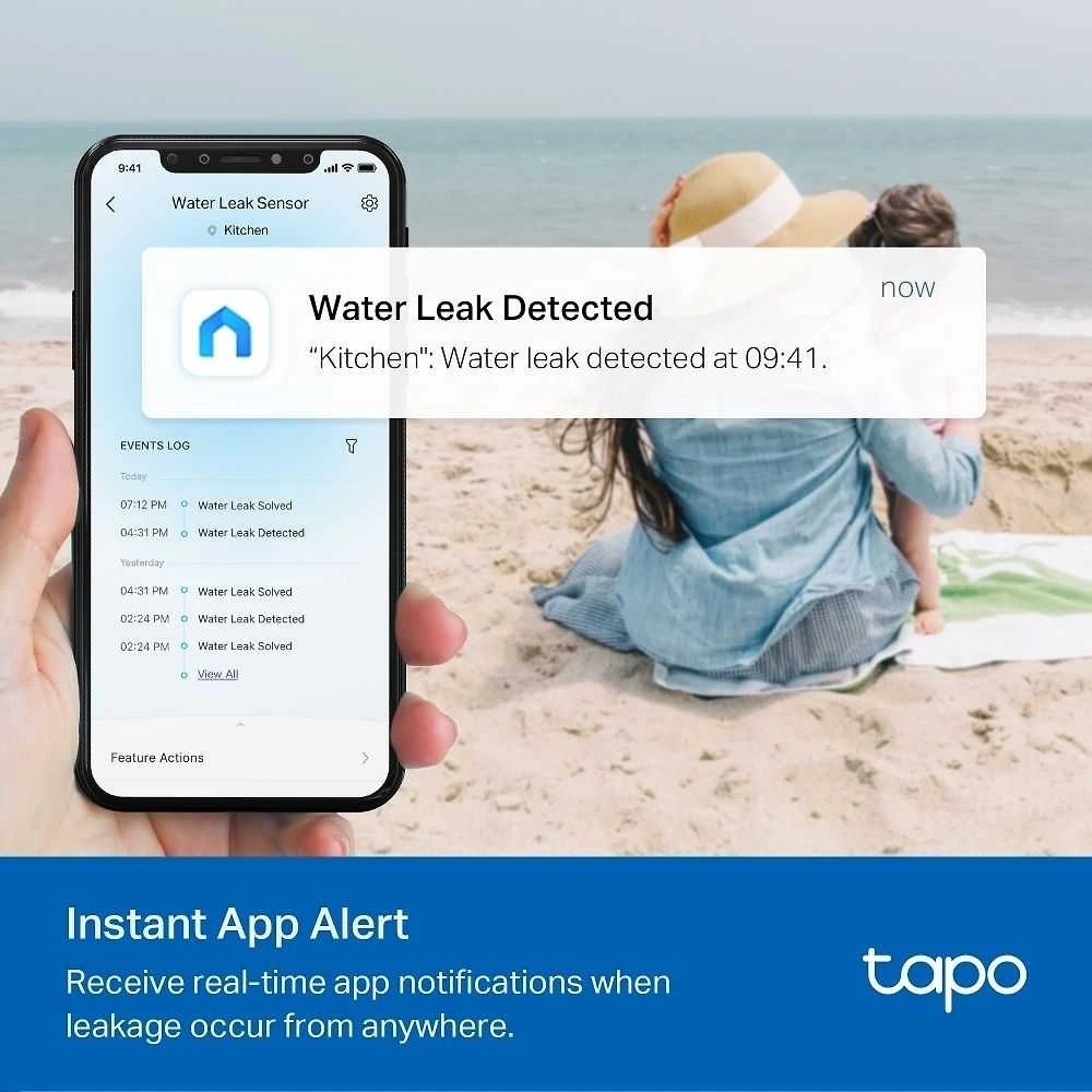TP-LINK | Smart Vanduo nuotėkio jutiklis | Tapo T300