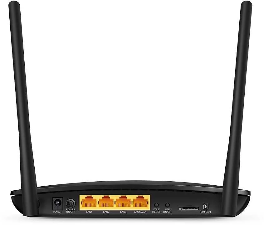 TP-LINK TL-MR6400 LTE modemas ir WiFi prieigos taškas