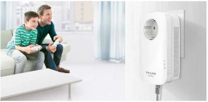 TP-LINK AV1300 gigabito perėjimo maitinimo linijos pradinis rinkinys