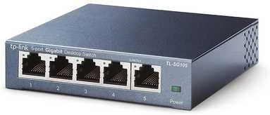 Šakotuvas Komutatorius TP-LINK, 5-port, metalinis korpusas, juodas / TL-SG105