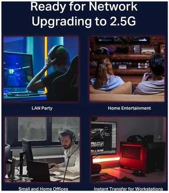 Šakotuvas TP-Link TL-SG105-M2 2.5 Gigabit 5-porttinen kytkin
