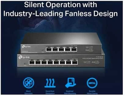 Šakotuvas TP-Link TL-SG105-M2 2.5 Gigabit 5-porttinen kytkin