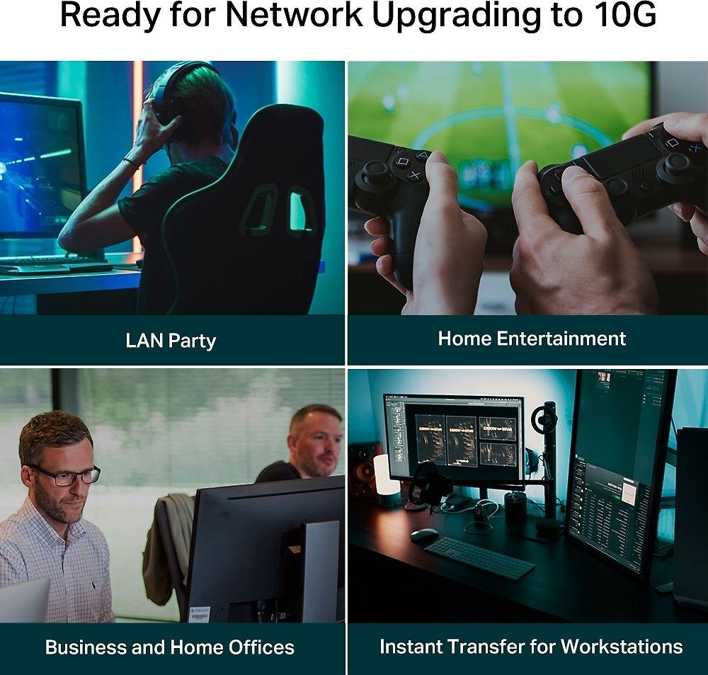 Šakotuvas TP-LINK TP-LINK komutatorius TL-SX105 TLSX105 (TL-SX105) (TLSX105)