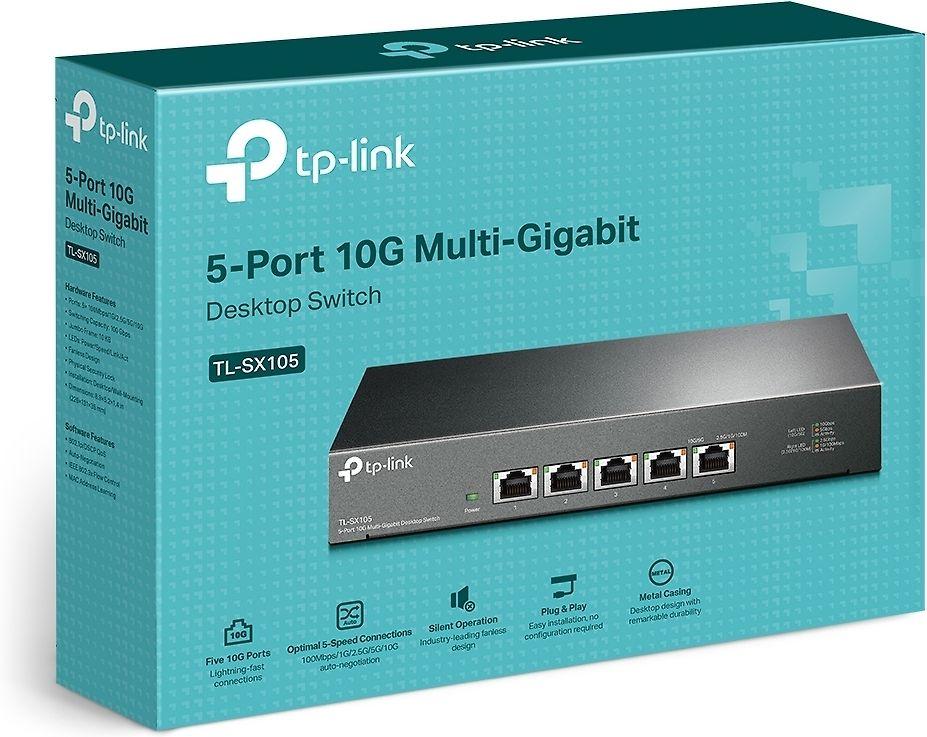 Šakotuvas TP-LINK TP-LINK komutatorius TL-SX105 TLSX105 (TL-SX105) (TLSX105)