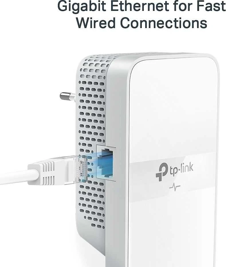TP-LINK | AV1000 Gigabit Passthrough Powerline AC Wi-Fi rinkinys | TL-WPA7617 RINKINYS su TL-PA7017P | 10/100/1000 Mbit/s | Ethernet LAN (RJ-45) jungtys 2 | 802.11ac | 2,4 GHz/5,0 GHz | Wi-Fi duomenų perdavimo sparta (maks.) 300+867 Mbit/s | Papildomas lizdas