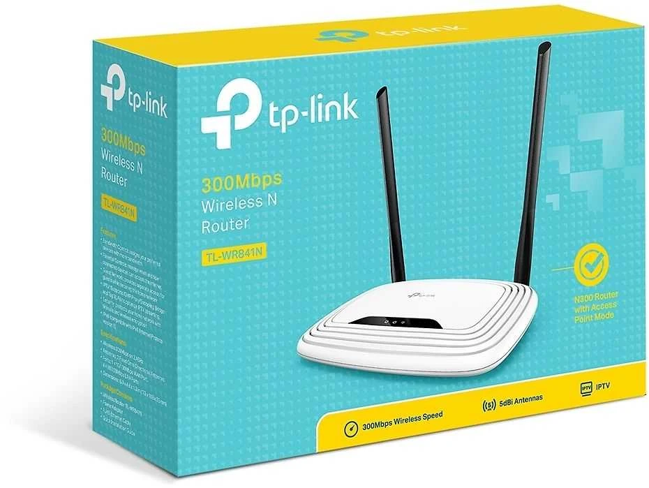 TP-LINK TL-WR841N Wi-Fi maršrutizatorius