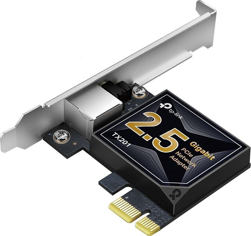 TINKLO KORTELĖ ETHERNET PCIE TL-TX201 2.5 Gigabit Ethernet TP-LINK