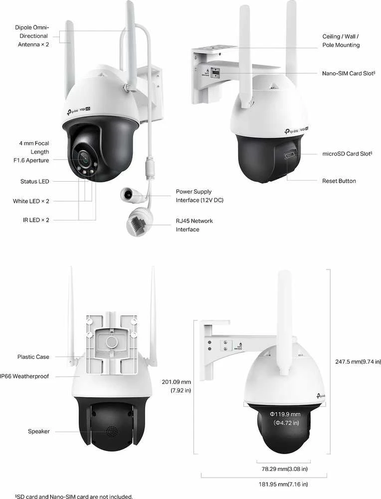 TP-Link VIGI C540-4G(4mm)