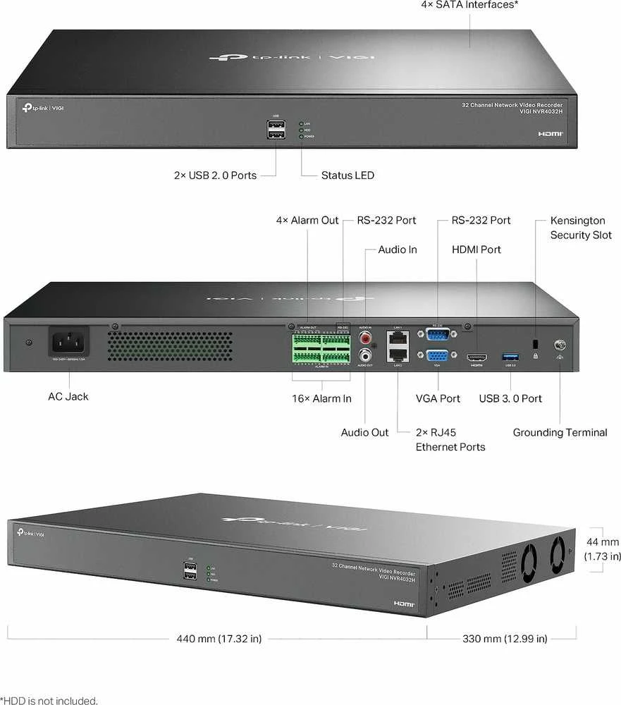 TP-Link VIGI NVR4032H