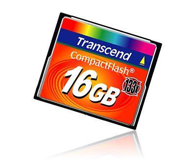 TRANSCEND 16 GB CF atminties kortelė