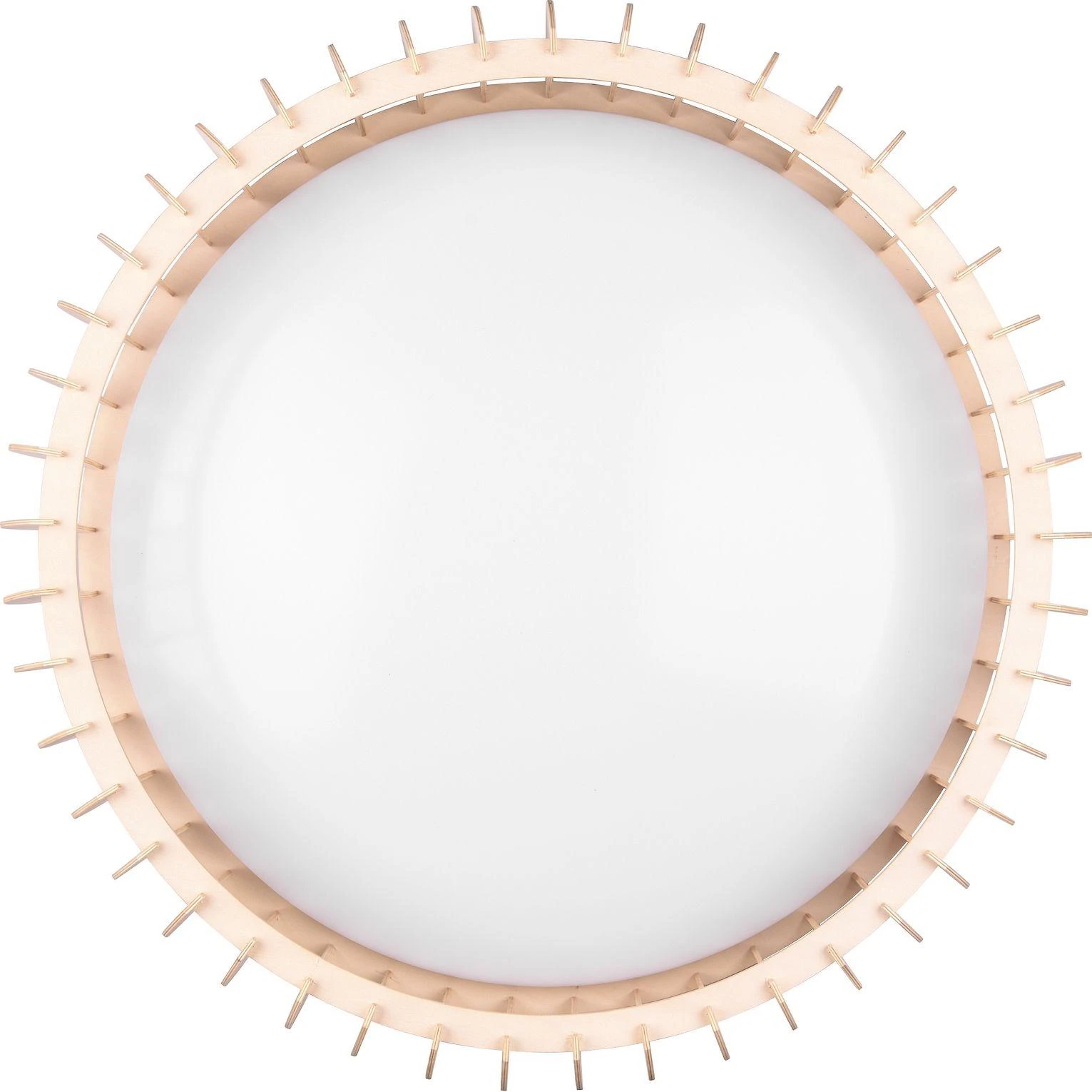Trio Reality Monte LED lubinis šviestuvas, 60 cm, 4400 lm, medžio spalvos