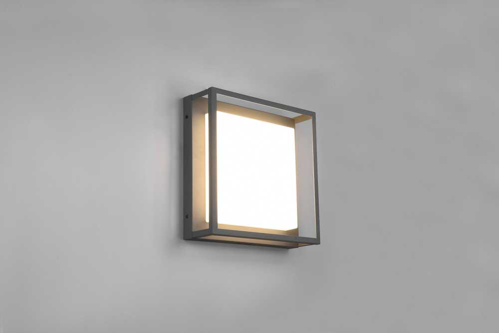 DELIGHT Trio Witham 677860142 lubinis šviestuvas lauko IP54 1x14W LED 2300-4000K antracitas