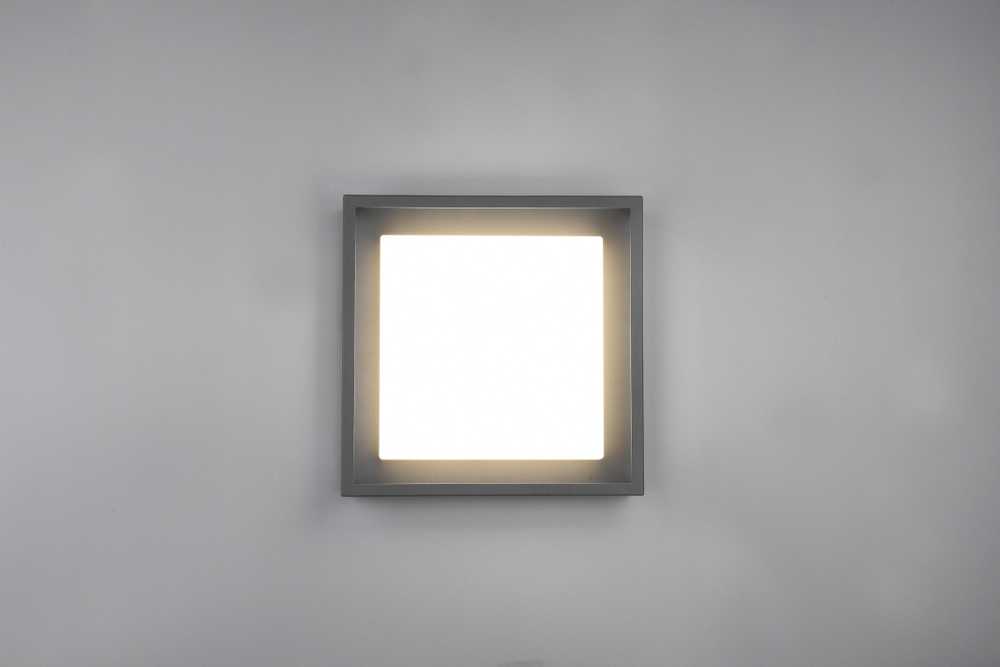 DELIGHT Trio Witham 677860142 lubinis šviestuvas lauko IP54 1x14W LED 2300-4000K antracitas
