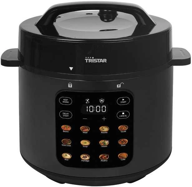 Tristar Greitpuodis 6 l RK-6160 1000 W skaitmeninis 12 programų.
