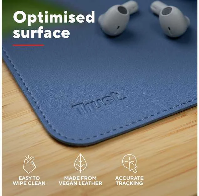 Pelė Trust Benya XXL - desk pad (mėlynas)