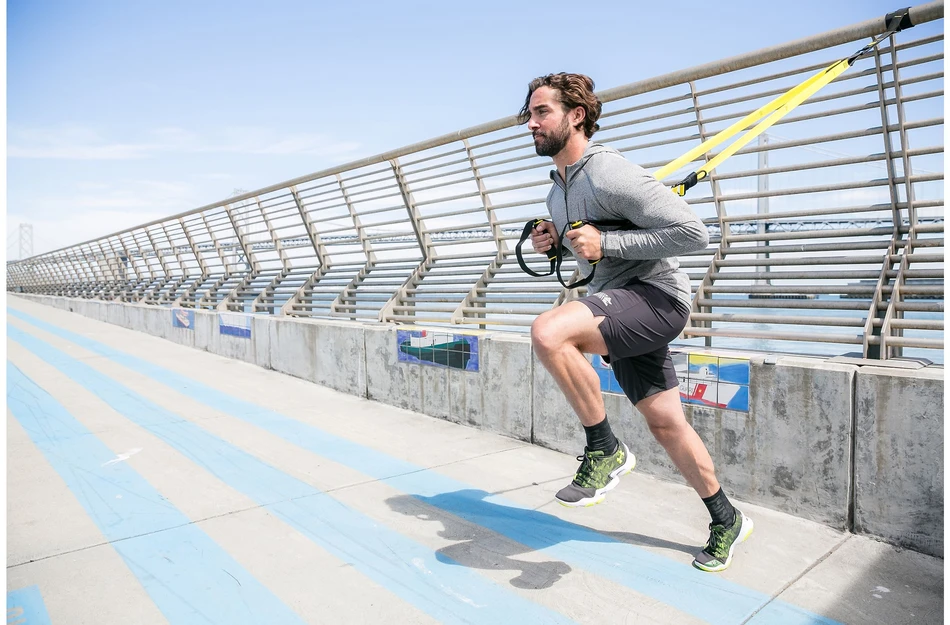 JAV Funkcinių diržų treniruoklis TRX BURN System