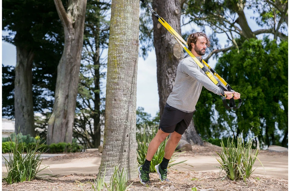 JAV Funkcinių diržų treniruoklis TRX BURN System