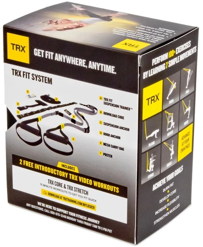 TRX FIT treniruoklių rinkinio pakuotė