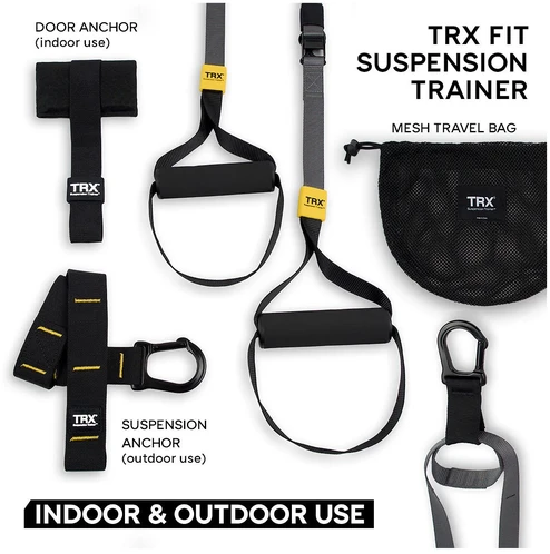 TRX FIT pakabos treniruoklio treniruočių diržai