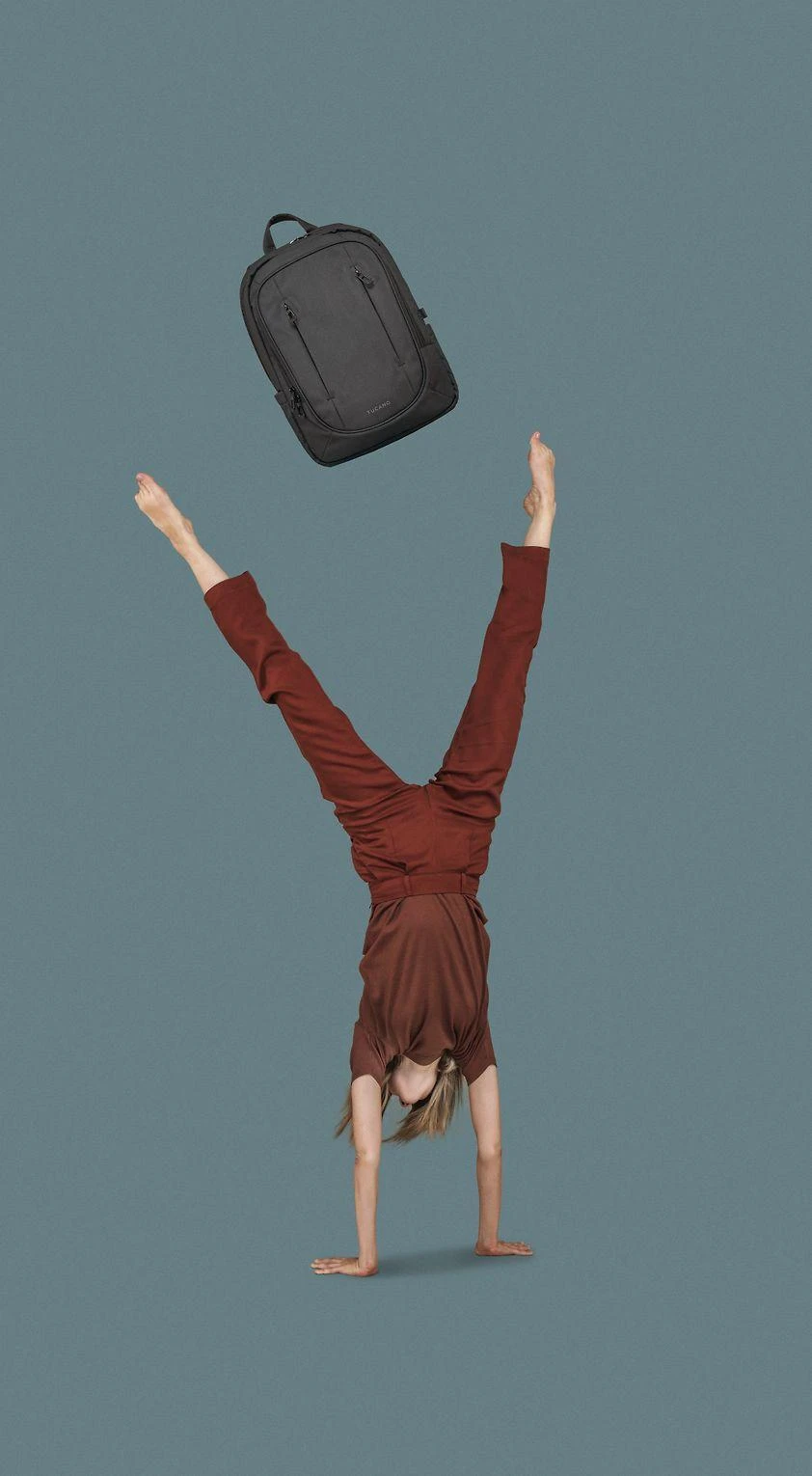 Krepšys Tucano BINARIO RUCKSACK Juodas