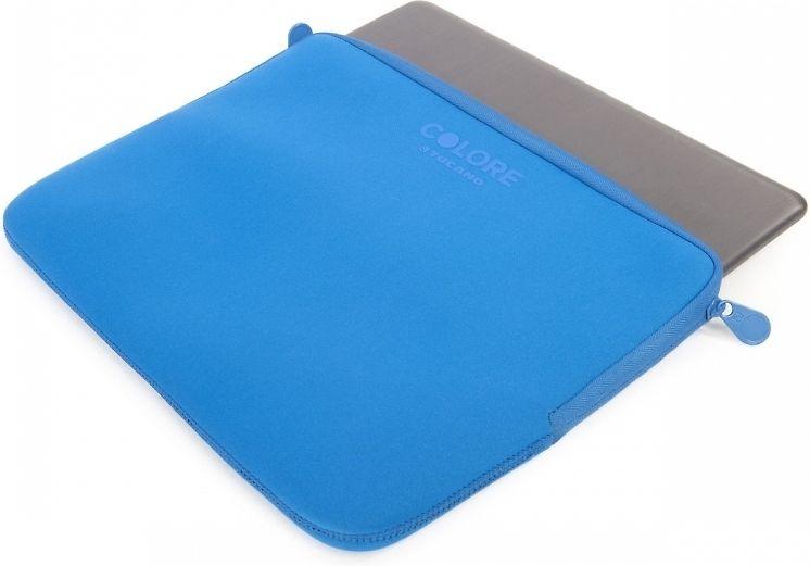 Dėklas nešiojamam kompiuteriui Tucano COLORE 13" (Mėlyna) / Neoprene / Internal size: 32,5 x 23,5 x 3,5 cm