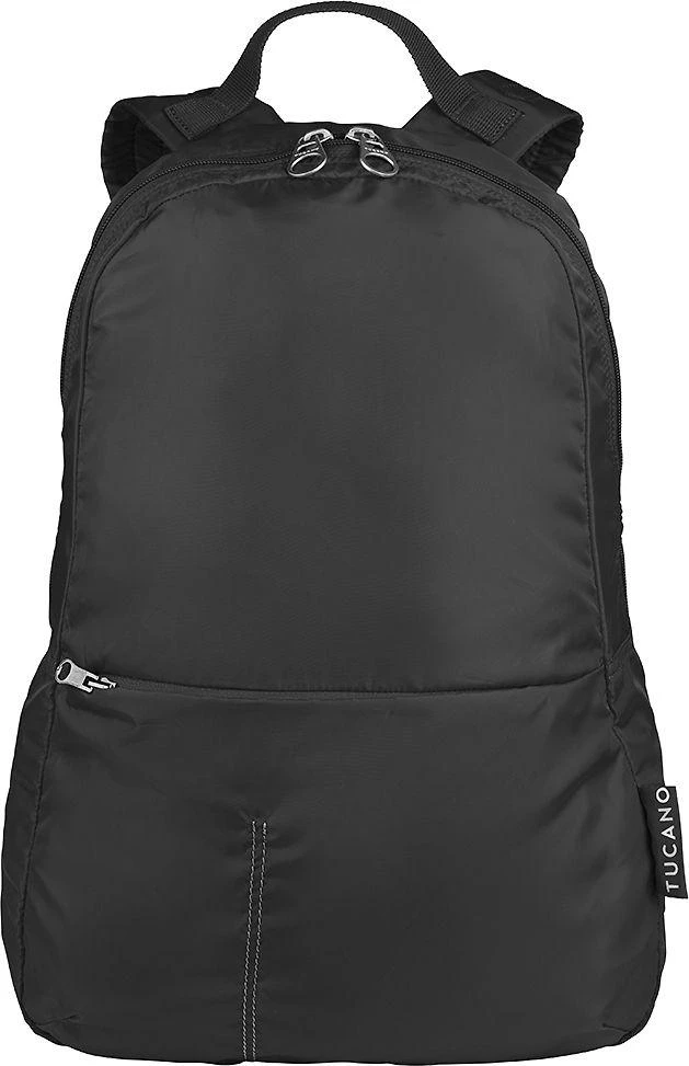Tucano Compatto Eco XL -kokoontaitettava reppu, musta