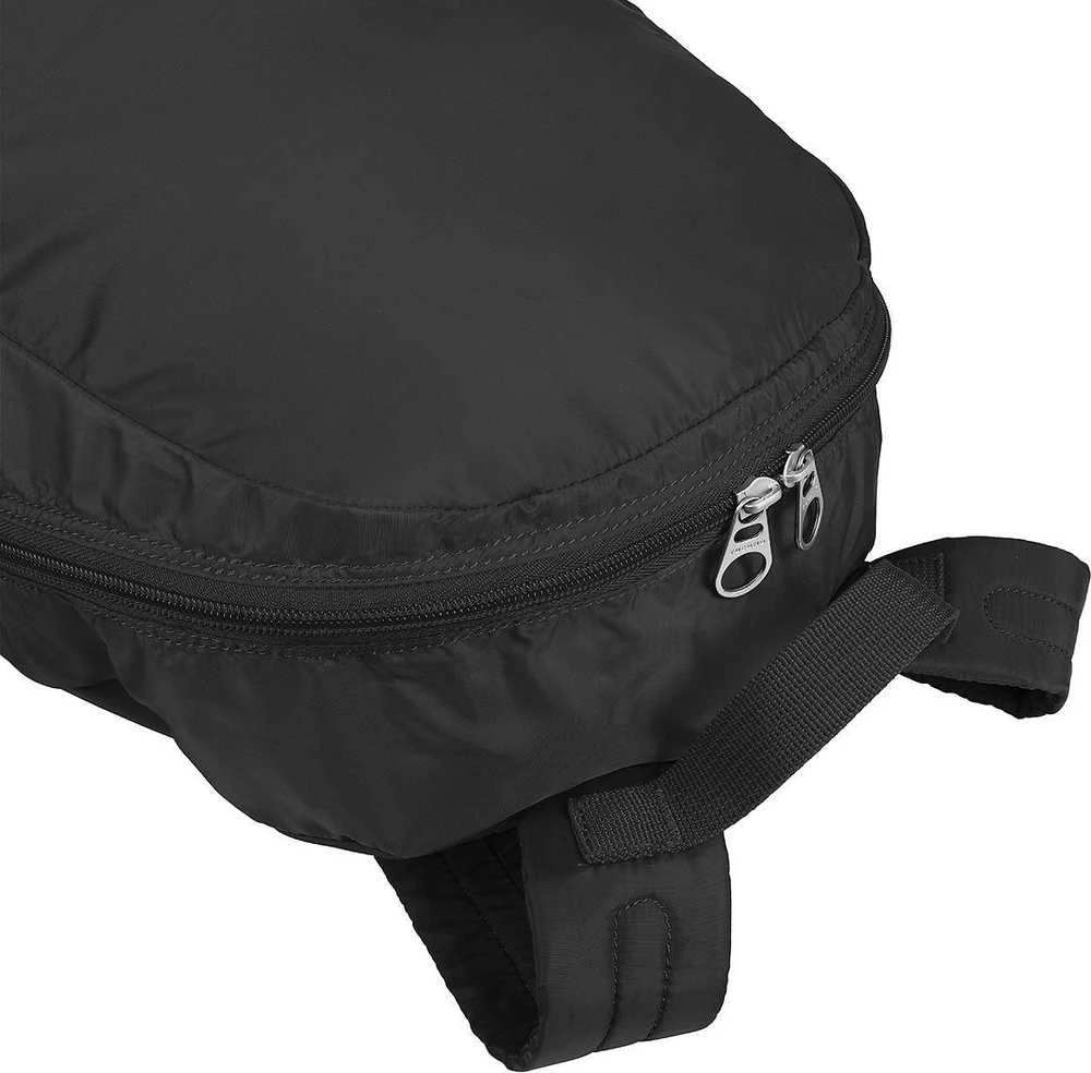 Tucano Compatto Eco XL -kokoontaitettava reppu, musta