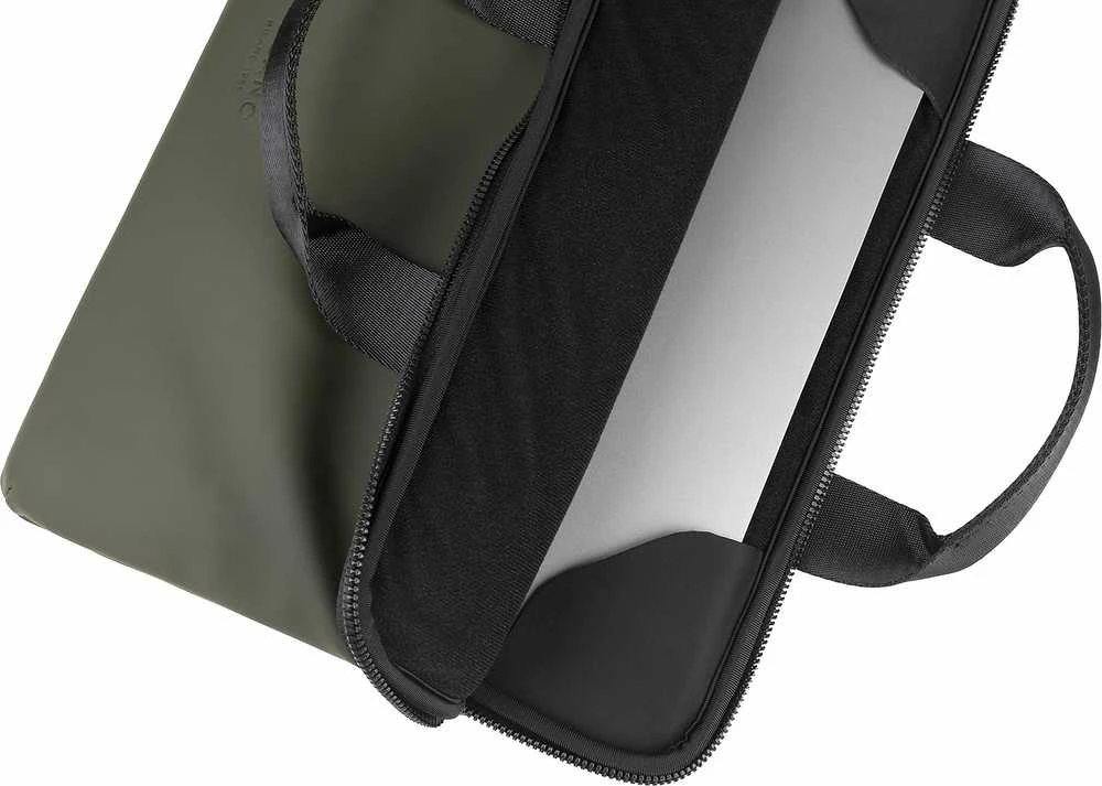 Krepšys Tucano Tucano Gommo Slim Brief 14'' zala - Soma portativajam datoram
