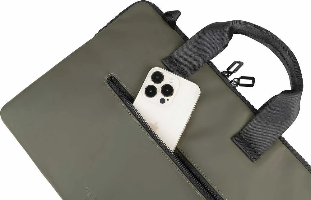 Krepšys Tucano Tucano Gommo Slim Brief 14'' zala - Soma portativajam datoram