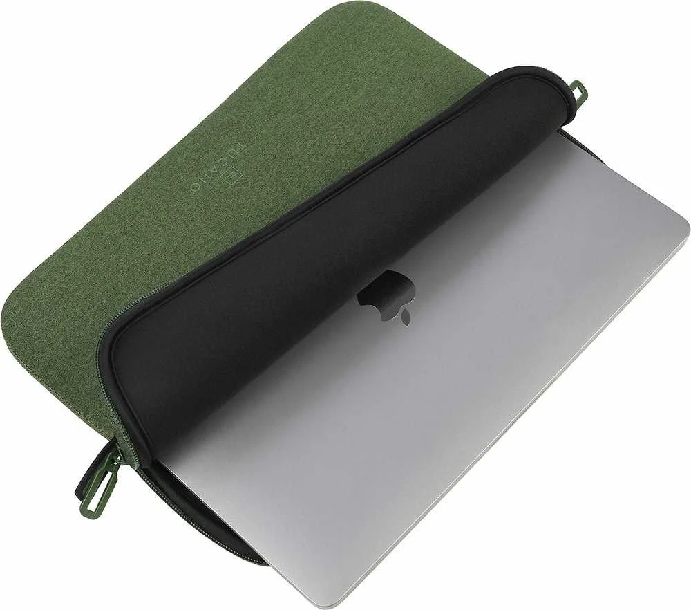 Nešiojamas kompiuteris Bag Tucano Melange Sleeve 13″/14″ for laptop 13″/14″ žalias
