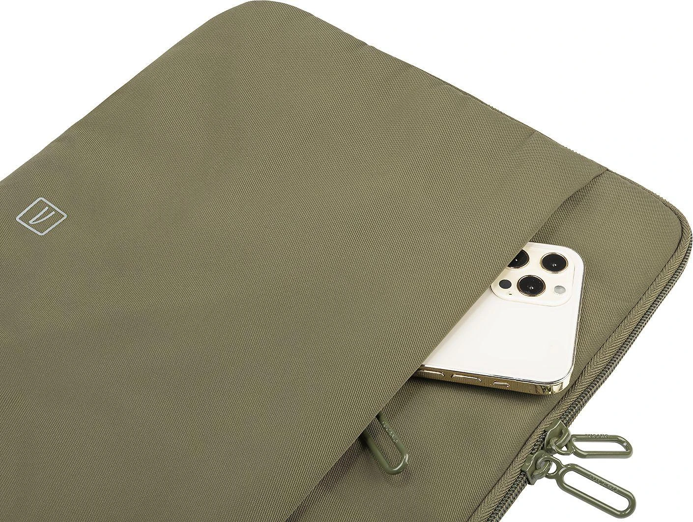 krepšys kompiuteriui Tucano Sandy Sleeve 13/14″ for laptop 13/14″ žalias