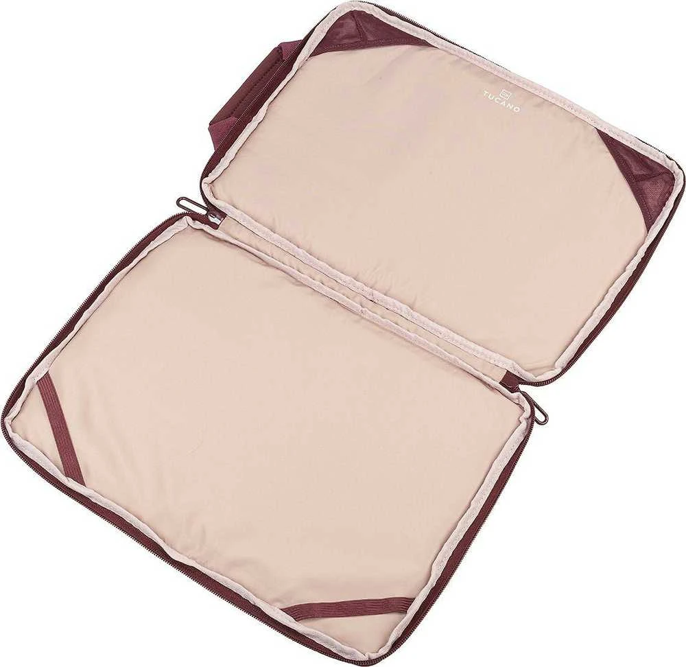 krepšys kompiuteriui Tucano Sandy Sleeve 13/14″ for laptop 13/14″ burgundy
