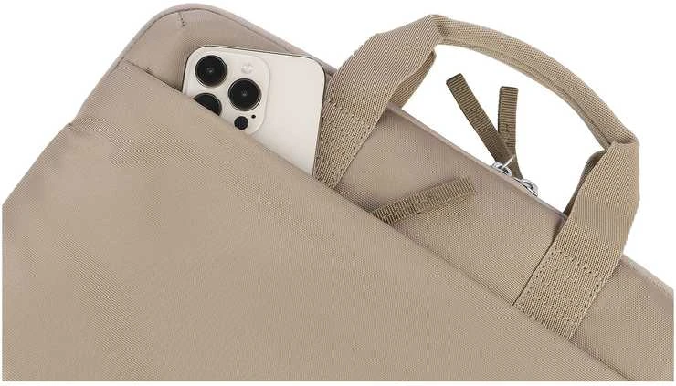 Tucano Smilza Super Slim Bag do macbook Pro 14” Air 15” Pro 13" notebook 14” -13” smėlio spalva
